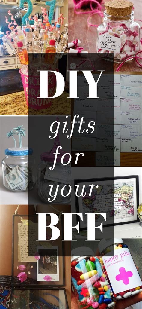diy gifts for your bff's birthday